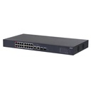 [DH-CS4218-16ET-135] Dahua - Switch Cloud L2 PoE de 18 Puertos con 16 Puertos RJ-45 PoE (10/100 Mbps) 2 Puertos RJ-45 Uplink (Gigabit) y 2 Puertos SFP (1000 Mbps) Gestión en la Nube Carcasa Metálica Total PoE 135W [Administrable]