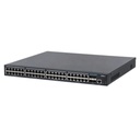 [DH-S5452-48GT4XF-750] Dahua - Switch Cloud L2+ PoE de 52 Puertos con 48 Puertos RJ-45 PoE (Gigabit)  y 4 Puertos SFP+ (1/10 Gbps) Gestión en la Nube Carcasa Metálica Total PoE 750W [Administrable]