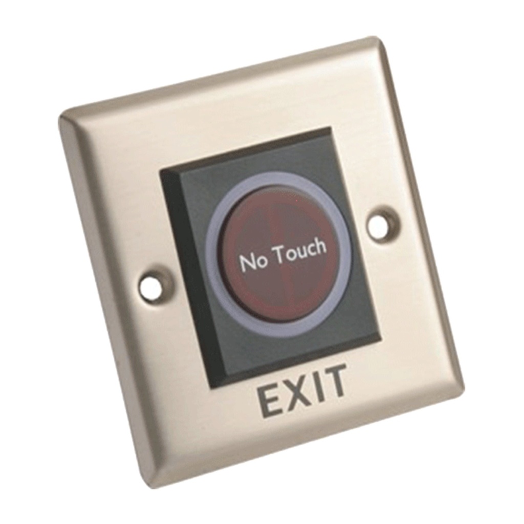 [DHI-ASF908-V1] Dahua - Botón Liberador de Acero Inoxidable para Controles de Acceso Sin Contacto Medidas 86 x 86 x 25mm