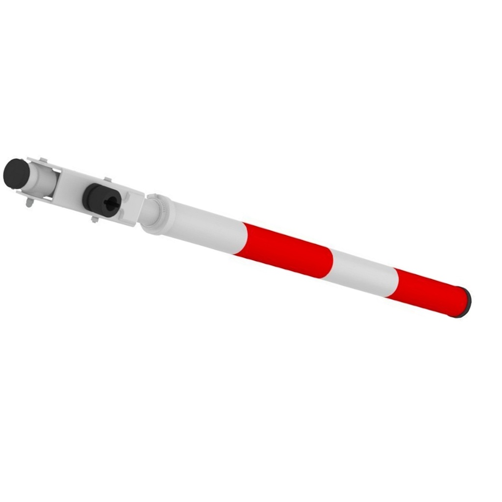 [IPMECD-0267-M40] Dahua - Brazo Cilíndrico de 4 Metros de Aluminio para Barrera Vehicular Motorizada Peso Aproximado 4.9 kg Compatible con Serie IPMECD-0267