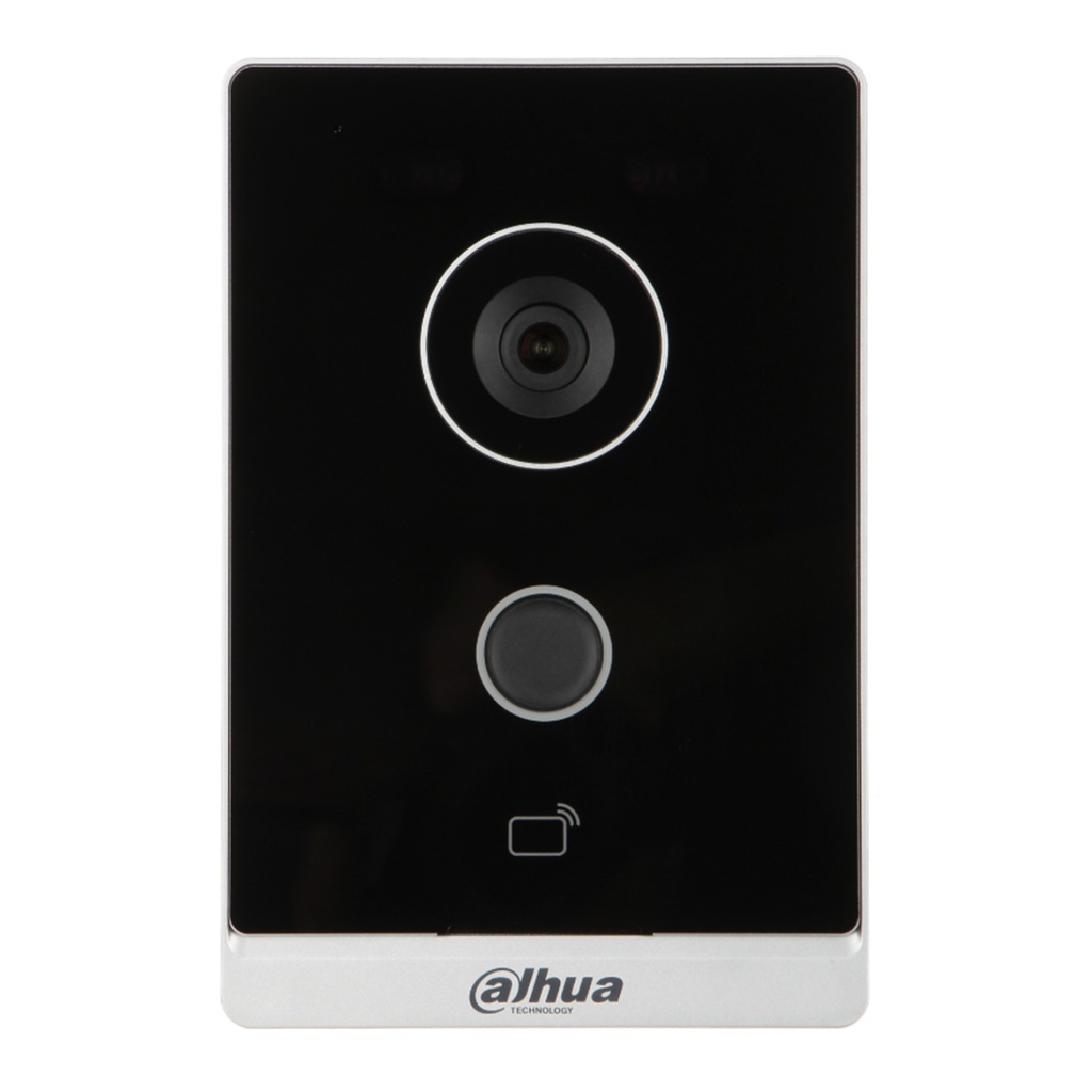 [DHI-VTO2211G-WP-S2] Dahua - Estación de Puerta IP Videoportero con PoE y Wi-Fi Videollamada Bidireccional con Monitores Desbloqueo con Tarjetas (IC) APP y Monitores Admite Micro SD card (max. 256 GB) IP65 Uso en Intetiores y Exteriores