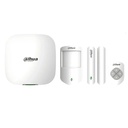 [DHI-ART-ARC3000H-03-FW2] Dahua - Kit de Alarma Inalámbrico con Wi-Fi Ethernet 3G 4G (Dual SIM) Admite 150 Canales Periféricos Inalámbricos Frecuencia 433MHz (Incluye Panel de Alarma Sensor de Movimiento Contacto Magnético y Control Remoto)