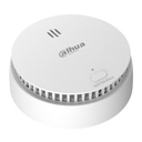 [DHI-HY-SA21A-W2] Dahua - Detector de Humo Inalámbrico Sensor Fotoeléctrico de Doble Cámara Sirena Interna de 85dB Función de Prueba y Silenciar Alarma Visual y Sonora Indicador Led Frecuencia 433MHz [Bateria 3 x CR123A]