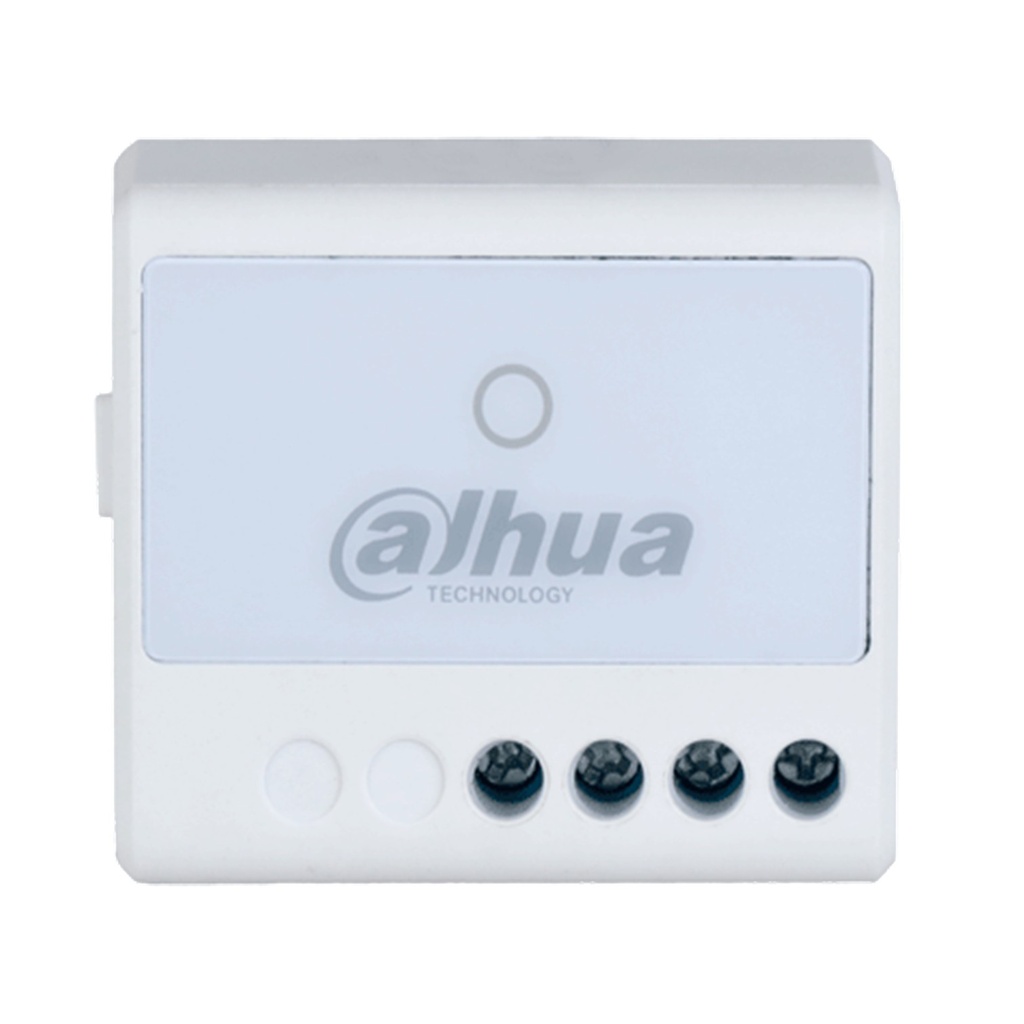 [DHI-ARM7012-W2] Dahua - Interruptor Inalámbrico 1 Salida de Relevador NO/NC de 100–240 VAC Max 13 A Entrada de 100-240 Vca 50/60 Hz Comunicación Estable Detector de Interferencias Indicador de Estatus Frecuencia 433MHz
