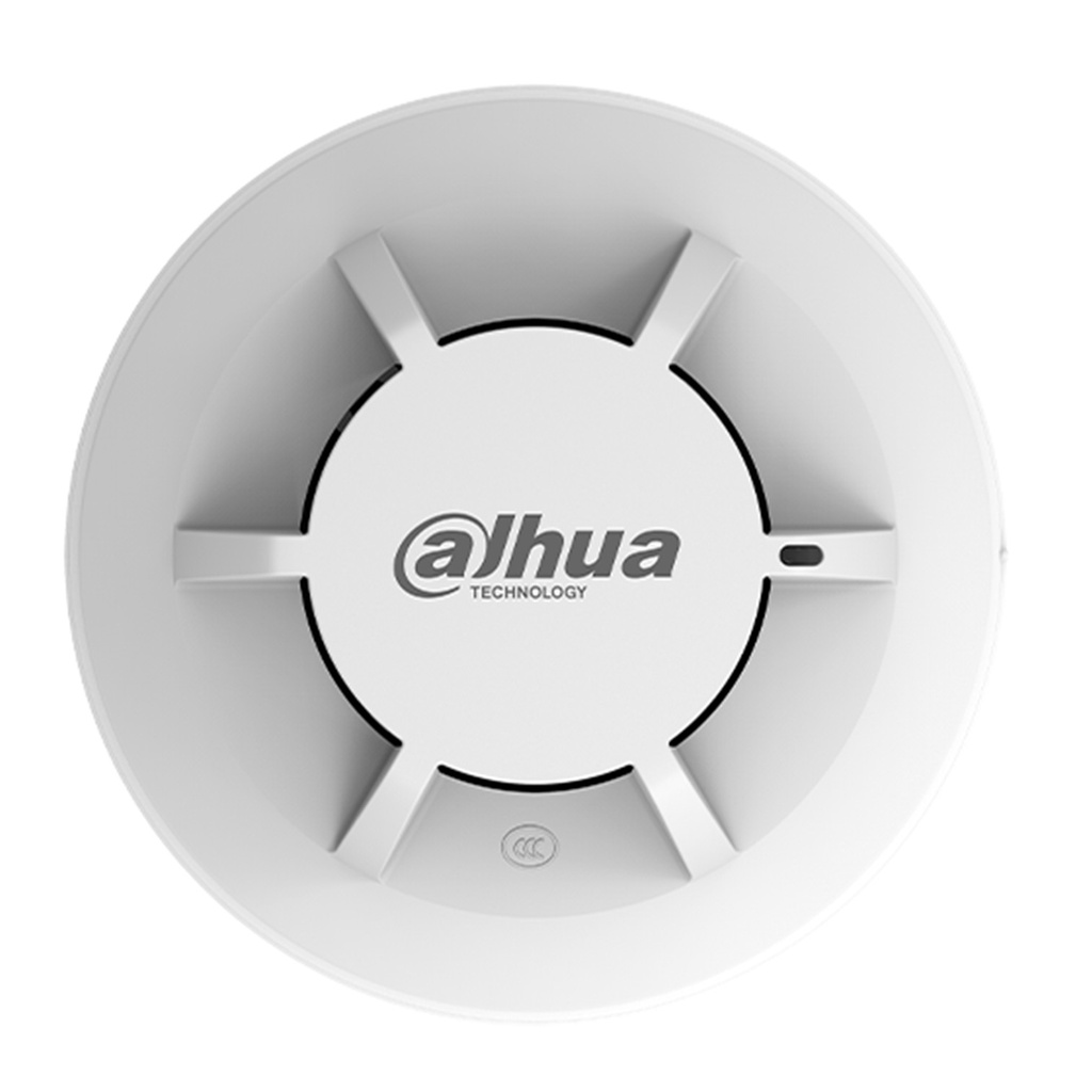 [DHI-HY-1301] Dahua - Detector de Humo Fotoeléctrico Direccionable Dual de 2 Hilos Sin Polaridad DC24V [WisuAlarm]