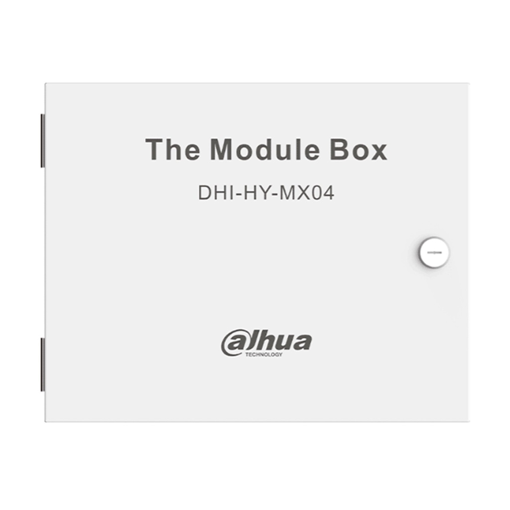 [DHI-HY-MX04-CTXF] Dahua - Gabinete Para Modulos con Conector En La Estructura Para Fácil Instalación Soporta Hasta 4 Modulos Wisualarm