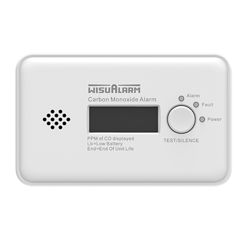 [DHI-HY-GC20D-R8] Dahua - Alarma Detector con Sensor de Monoxido de Carbono CO Autonomo  Inalámbrico Interconectado [WisuAlarm]