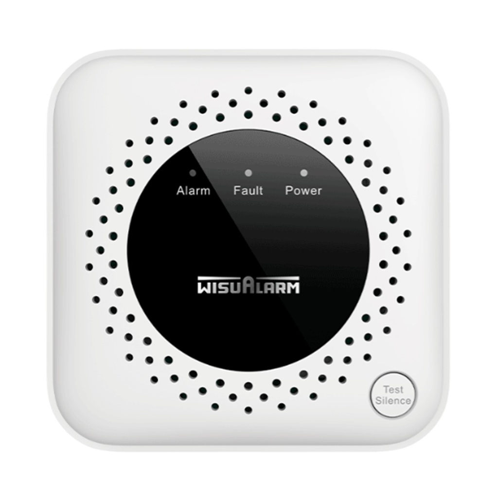 [DHI-HY-GA40A] Dahua - Detector de Gas Metano (CH4) Independiente Sensor de Gas Catalítico Salida de Relevador Salida de Válvula Detección de Temperatura Ambiente Alarma de 70 dB LED Indicadores Certificación CE [WisuAlarm]
