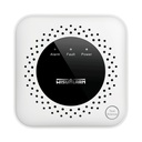 [DHI-HY-GA40A] Dahua - Detector de Gas Metano (CH4) Independiente Sensor de Gas Catalítico Salida de Relevador Salida de Válvula Detección de Temperatura Ambiente Alarma de 70 dB LED Indicadores Certificación CE [WisuAlarm]
