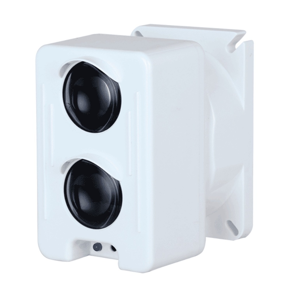 [DH-YJ104] Dahua - Detector de Haz de Luz con Alcance de 5 a 100 metros y Sensibilidad de 1.8 dB 24V DC (36V A 18V) Diseñado Principalmente para Detectar Humo [WisuAlarm]