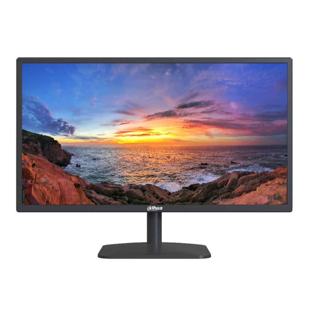 [DHI-LM19-A202Y] Dahua - Monitor Led de 19" (18.5 Pulgadas) Full HD con Entrada HDMI y VGA Tiempo de Respuesta de 5Ms 60Hz VESA 75×75mm