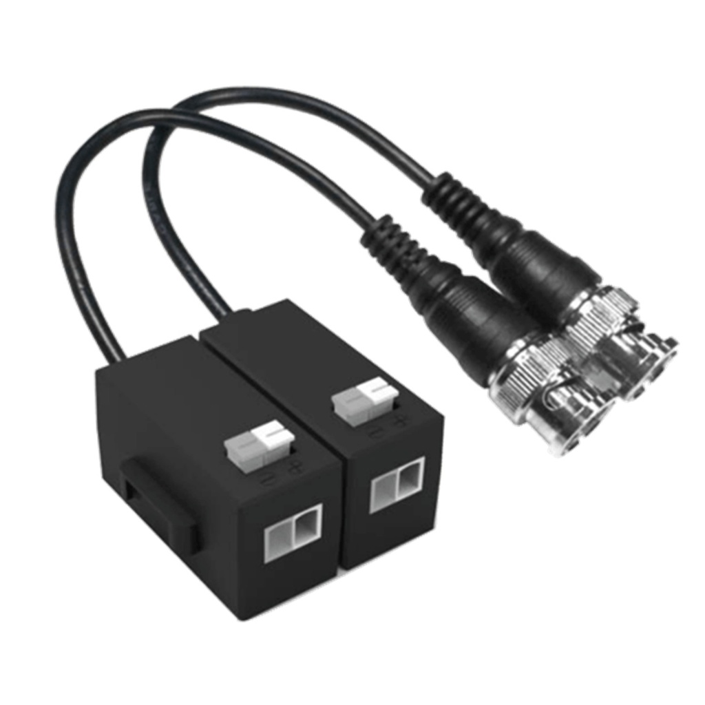 [DH-PFM800-E-B20] Dahua - Video Balun Transceptores Pasivos HDCVI Transmiten Video 1080p hasta 250m o 720p hasta 400m Compatibles con AHD, TVI y CVBS [20 unidades]