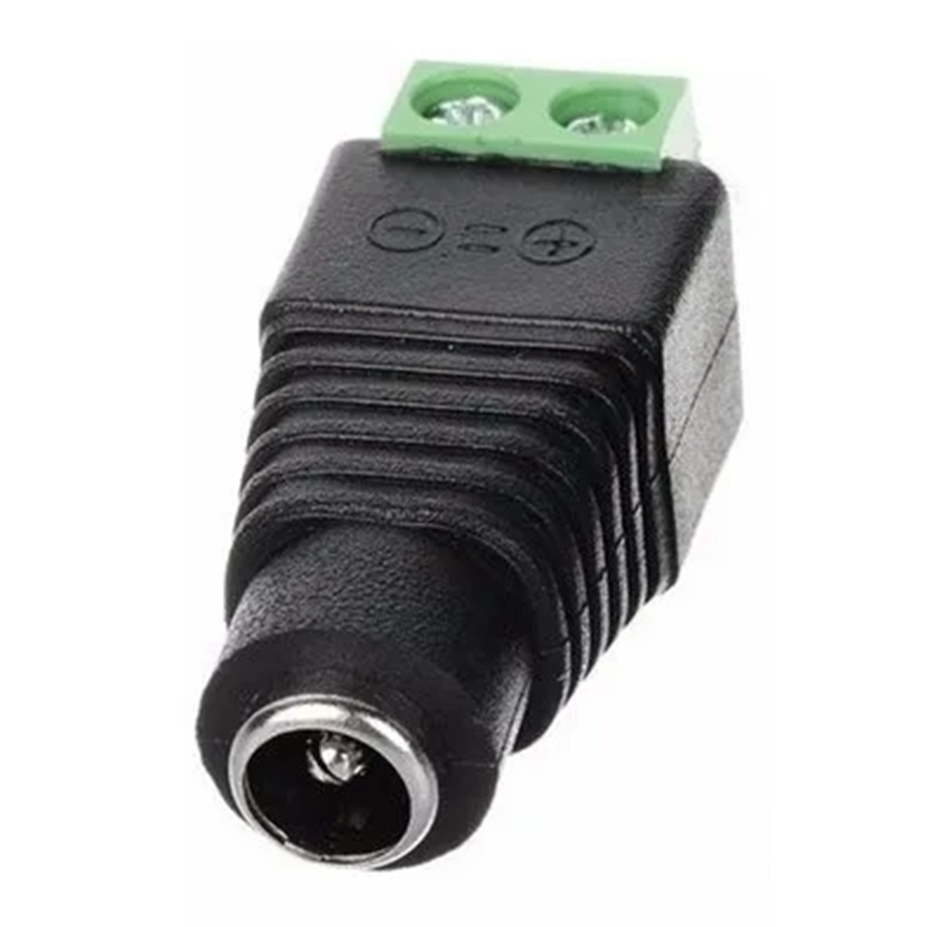 [DH-PFM979-DCS] Dahua - Conector Plug de Alimentación DC 12V Hembra 2.1mm [50 Unidades]