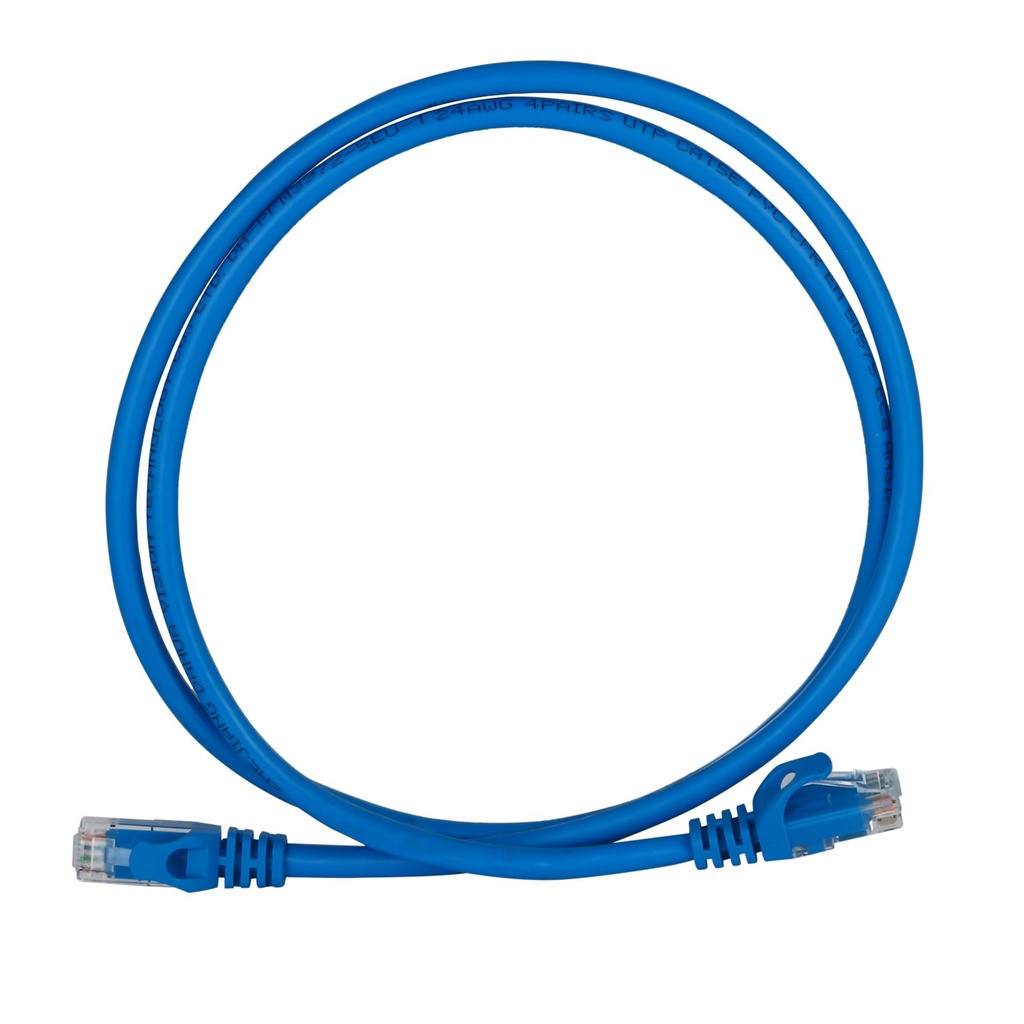[DH-PFM3972-6AU-1-blue] Dahua - Patch Cord Cable de Conexión UTP CAT6a (Categoria 6a) RJ45 100% Cobre Azul [1 Metro]
