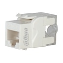 [DH-PFM3970-5EU-white] Dahua - Conector Keystone Jack Coupler Sin Blindaje RJ45 CAT5e (Categoria 5e) ANSI/TIA568.2-D (Blanco) [50 Unidades]