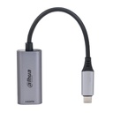 [DH-TC31H] Dahua - Adaptador Convertidor USB 3.1 Tipo C a HDMI 4K Conexión Plug and Play Carcasa Metálica