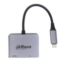 [DH-TC32] Dahua - Adaptador Convertidor USB 3.1 Tipo C a HDMI + VGA Conexión Plug and Play Carcasa Metálica