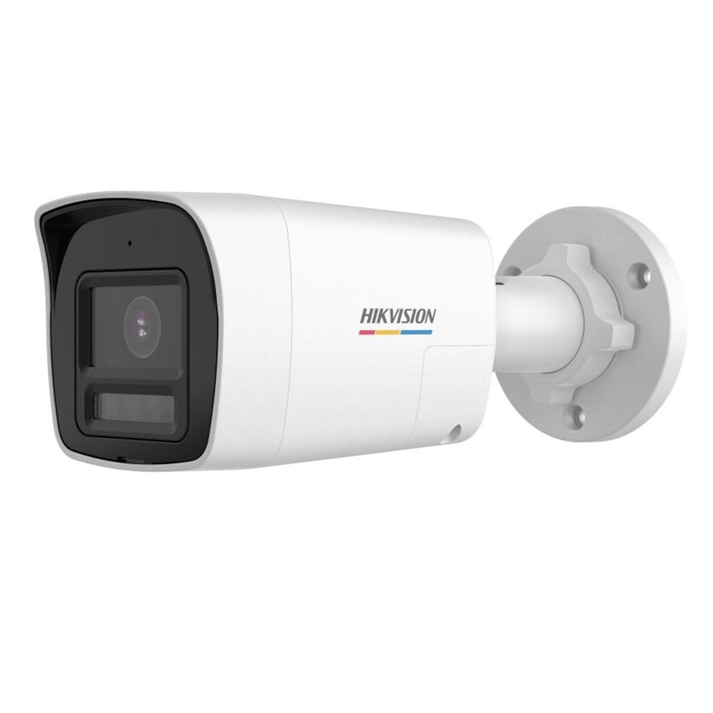 [DS-2CE10DF0T-LPTS(2.8mm)] Hikvision - Cámara HD Bullet Smart Hybrid Light con Audio Bidireccional 1080P [2MP] Lente 2.8mm [Plástico]