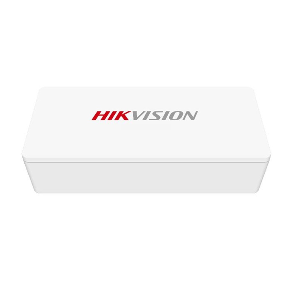 [DS-3E0502P-E] Hikvision - Inyector PoE 1 Puerto Gigabit PoE de Salida (para alimentar el dispositivo) y 1 Puerto Gigabit RJ45 de Entrada (uplink)