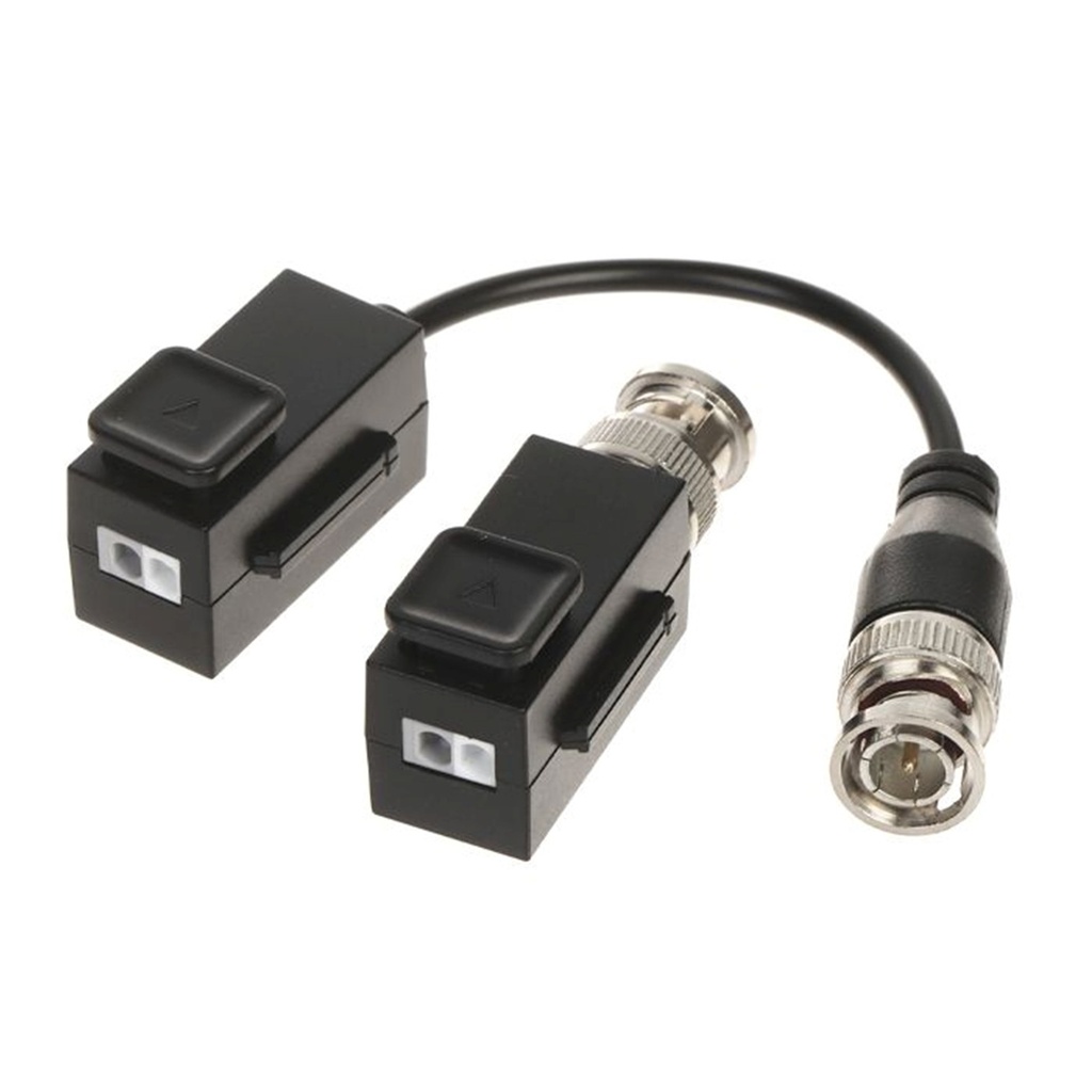 [DS-1H18-A] Hikvision - Video Balun HD 720p 1080p hasta 3MP 4MP 5MP 8MP 4K hasta 400 Metros