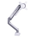 [ASTDA105] Astra - Base de Brazo Ajustable de Acero para Monitor 15"-32" hasta 9kg [Blanco y Gris]