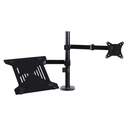 [ASTDA66C024] Astra - Soporte Ajustable de Acero para Monitor 17"-32" y Laptop hasta 9kg [Negro]