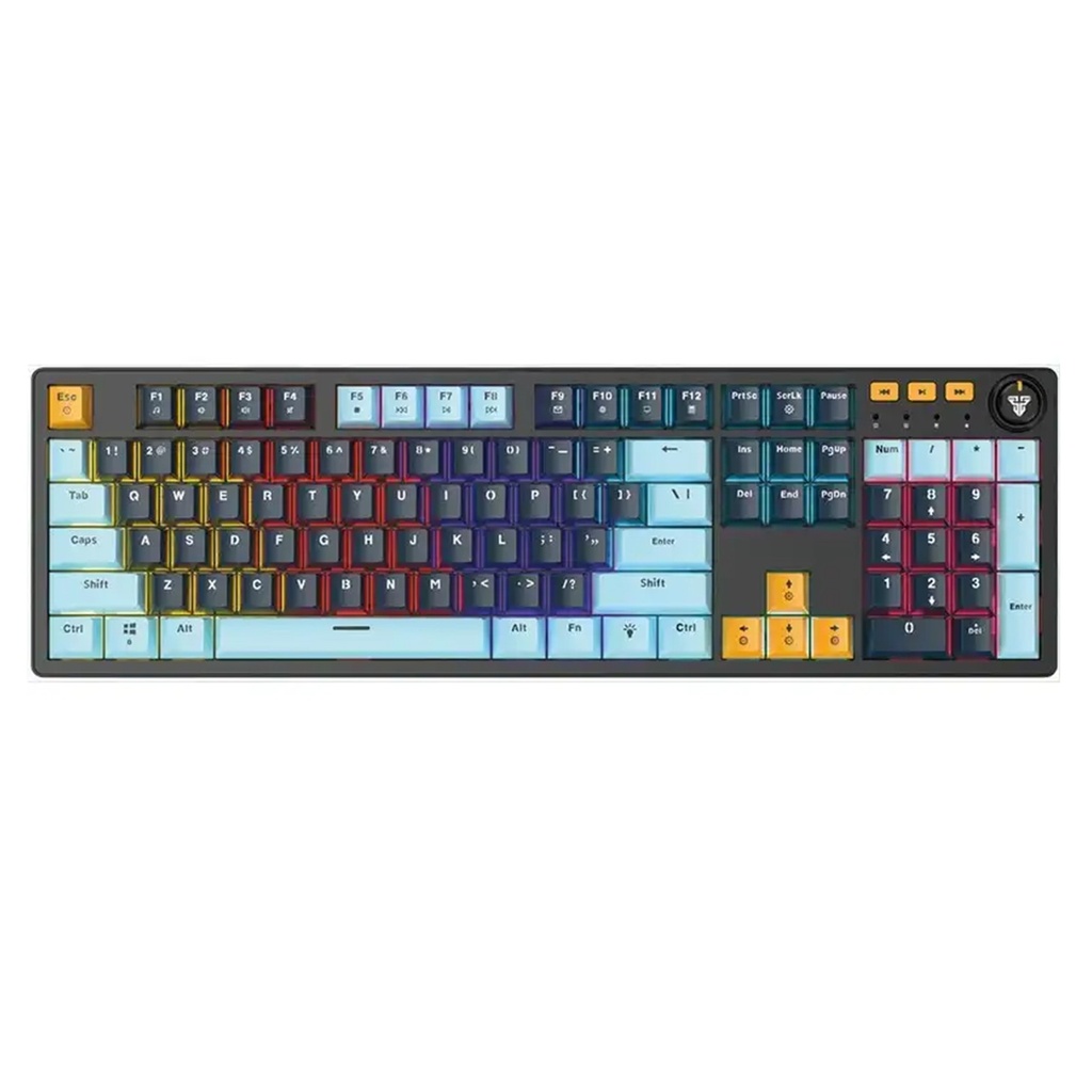 [MK893S-BLNV(RS)] Fantech - Teclado Atom107S Cableado SW Rosie [Mizu Sky]