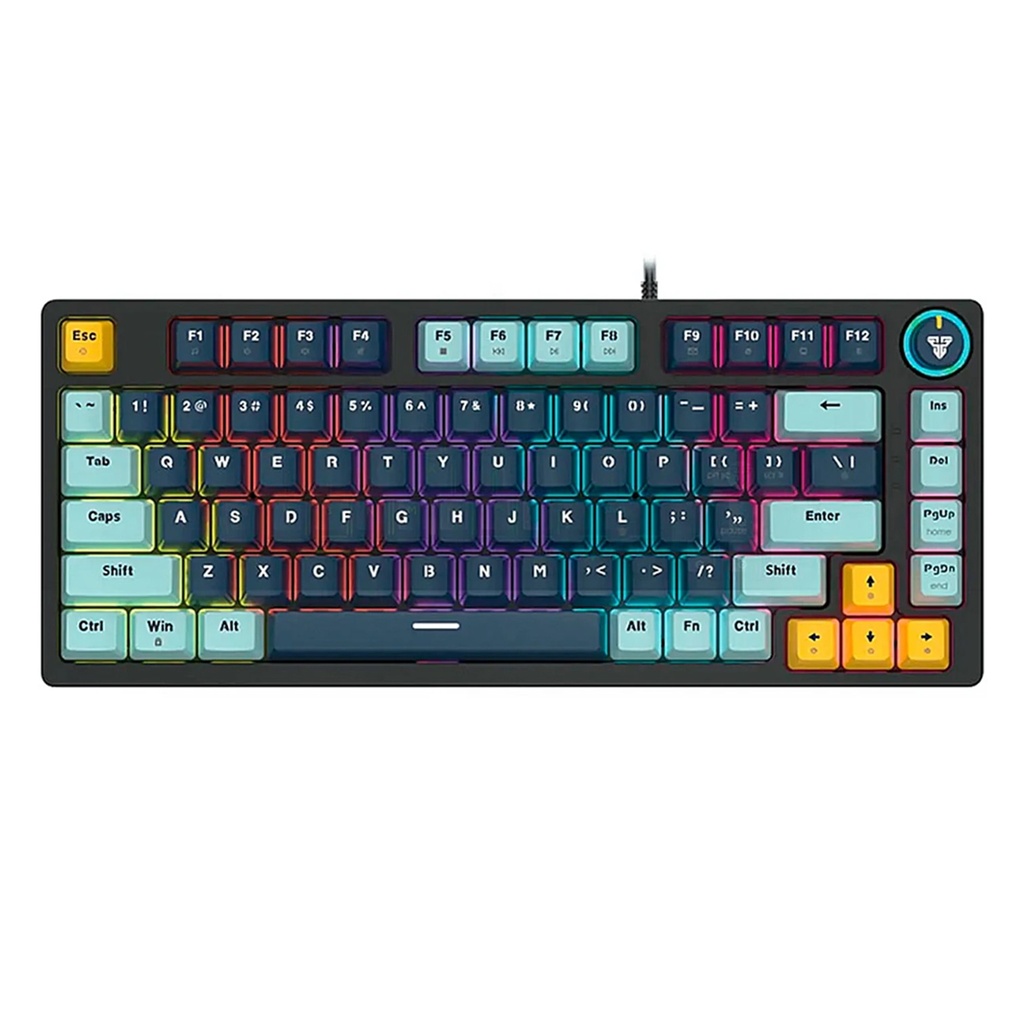 [MK875V2-MIZU-NVBL(RS)] Fantech - Teclado Atom81 Cableado SW Rosie [Azul Navy]