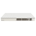 [CRS320-8P-8B-4S+RM] Mikrotik - Cloud Router Switch 16 Puertos 8 PoE+ y 8 PoE++ Fuentes Redundantes Hot-Swap