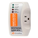 [GSM-AV06] - Exceline - Protector de Voltaje para Aire Acondicionado de Ventana hasta 6000 BTU 120V 1 Toma