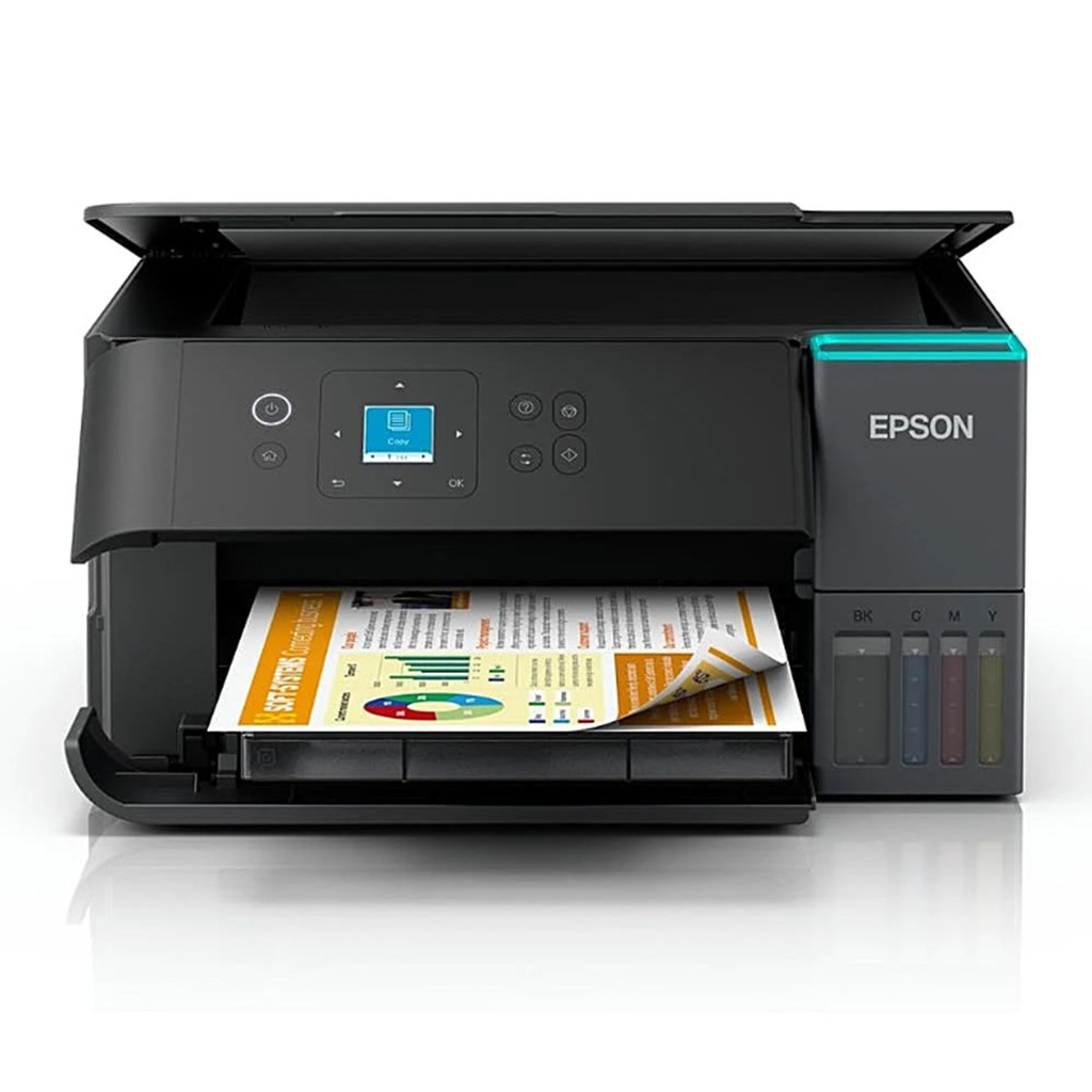 [L4360] Epson - Impresora Inyección Tinta Continua 3 en 1 (Impresión, Escaneo, Copiado) EcoTank Multifuncional Dúplex Automático USB 2.0/Wi-Fi/Wi-Fi Direct