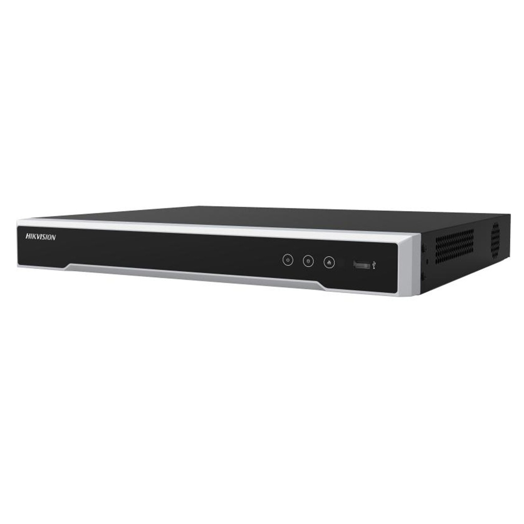 [DS-7616NI-Q2/16P(E)(STD)] Hikvision - NVR 4K [8MP] 16 Canales IP 16 Puertos POE Salida de vídeo 4K