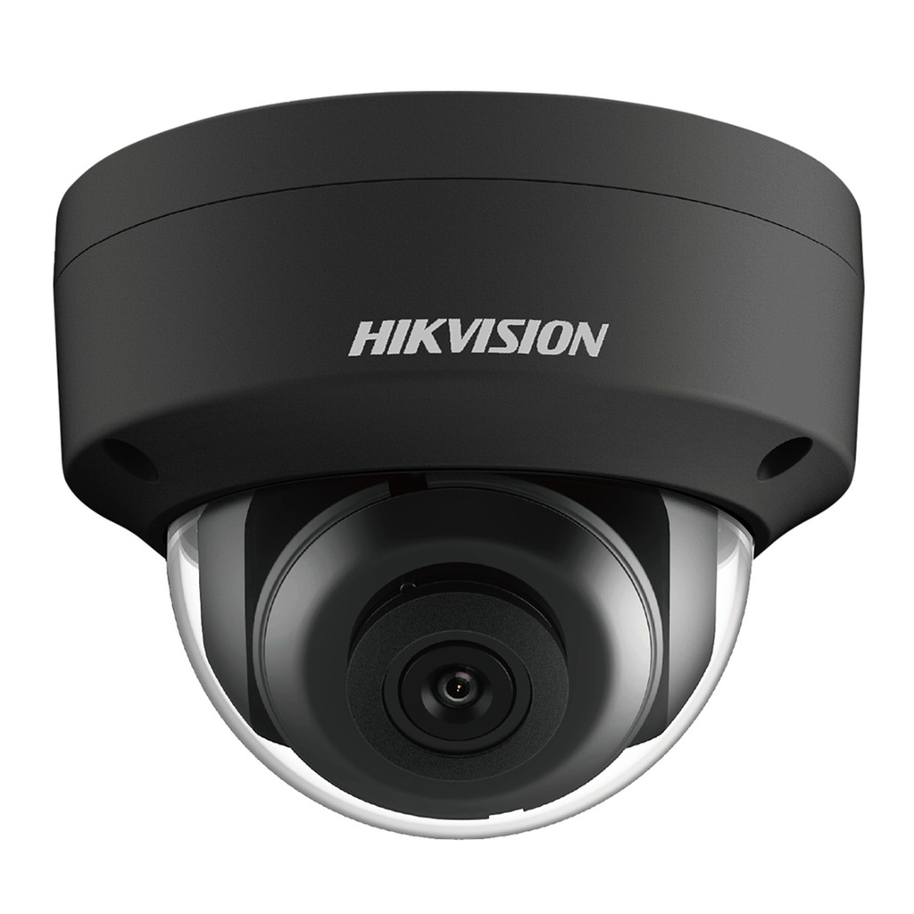 [DS-2CD1143G2-LIU(BLACK)] Hikvision - Cámara HD Domo con Audio IP 2K [4MP] Lente 2.8mm Acusense Dual Light [Metal/Plástico] [Negra]