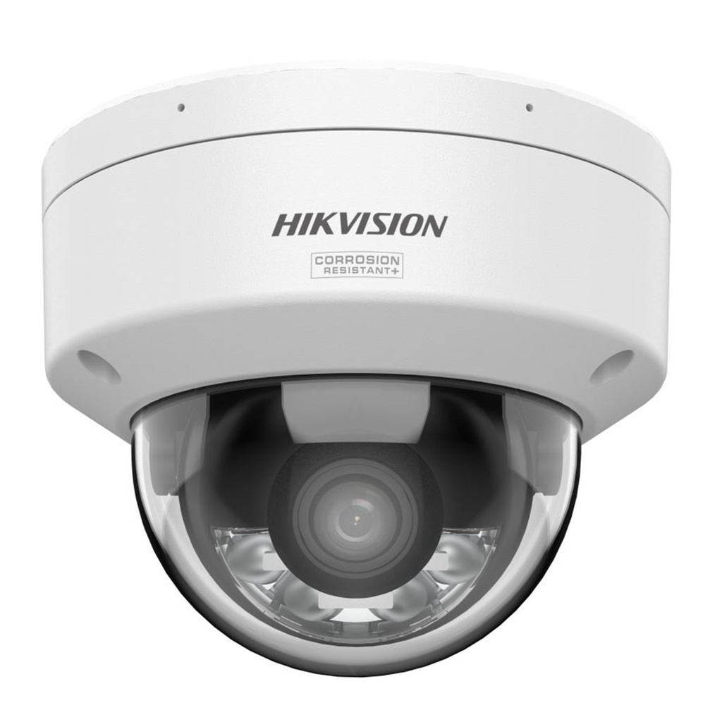 [DS-2CD2147G3-LIS2UY] Hikvision - Cámara HD Domo Dual Light + ColorVU 3.0 + HikAI 2 Microfonos Integrados IP 2K [4MP] ACUSENSE 3.0 Lente 2.8mm [Metalico]