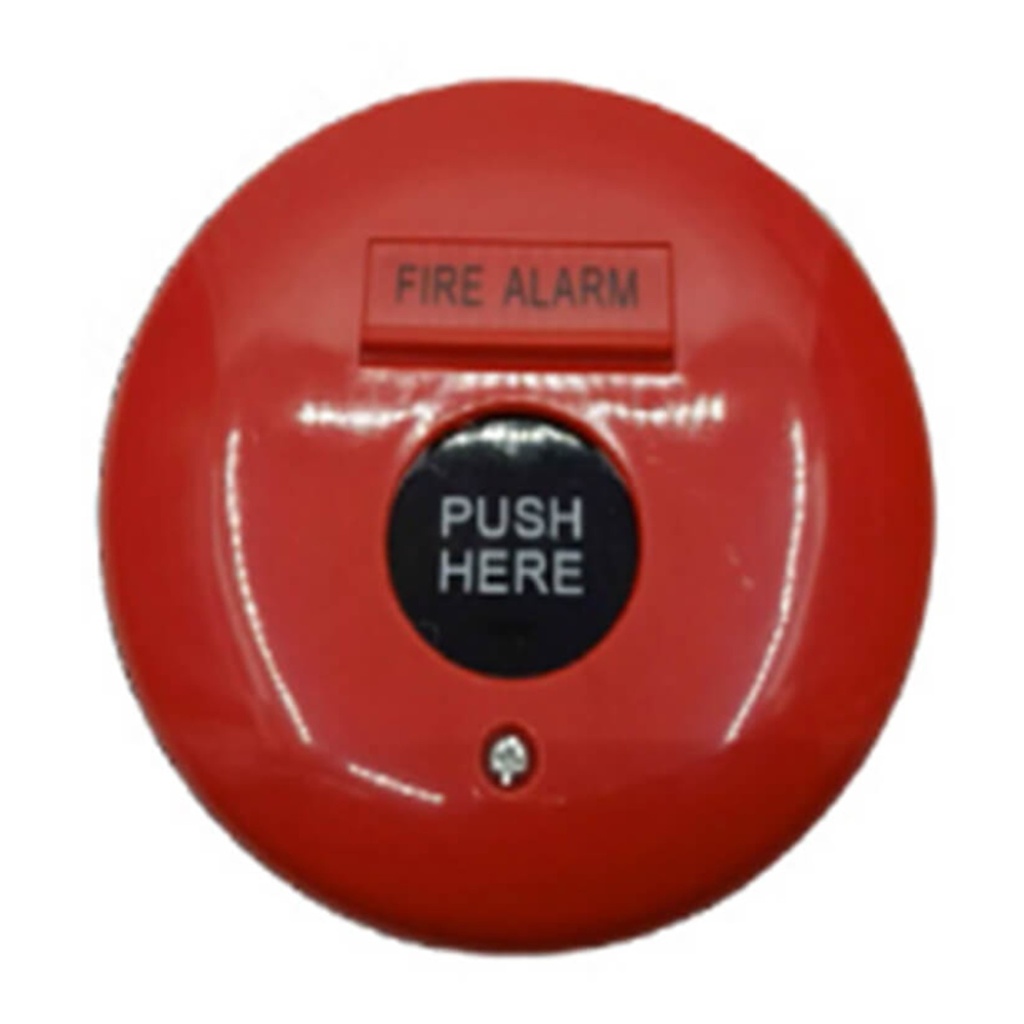 [DHI-HY-C123] Dahua - Estación Manual de Alarma Contra Incendios Convencional Diseño Circular Interfaz de Dos Hilos Sin Polaridad Voltaje de Operación de 9 VCC a 30 VCC Corriente de Alarma de 10 mA Indicador LED Rojo Cumplimiento... [Convencional]