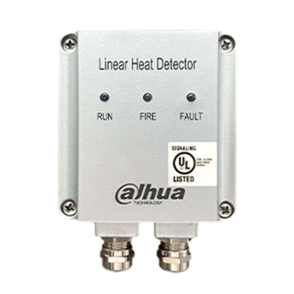 [DHI-HY-LD413A-I] Dahua - Unidad Adaptadora para Detector de Calor Lineal Digital Capacidad de hasta 500 Metros Grado de Protección IP66 Material de Aluminio Alimentación de 24 VCC [WisuAlarm]