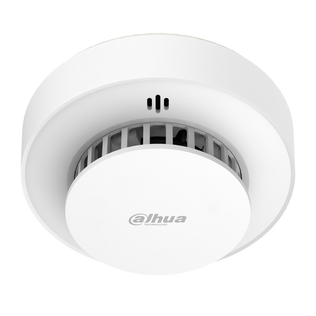 [DHI-HY-L131-CTXF] Dahua - Detector de Humo Direccionable con Tecnología LoRa Alarma Visual y Sonora de 80 dB a 3 Metros Alimentación de 3 VCC Vida Útil de Batería de 3 Años Comunicación Inalámbrica de Largo Alcance hasta 1500 Metros... [WisuAlarm]