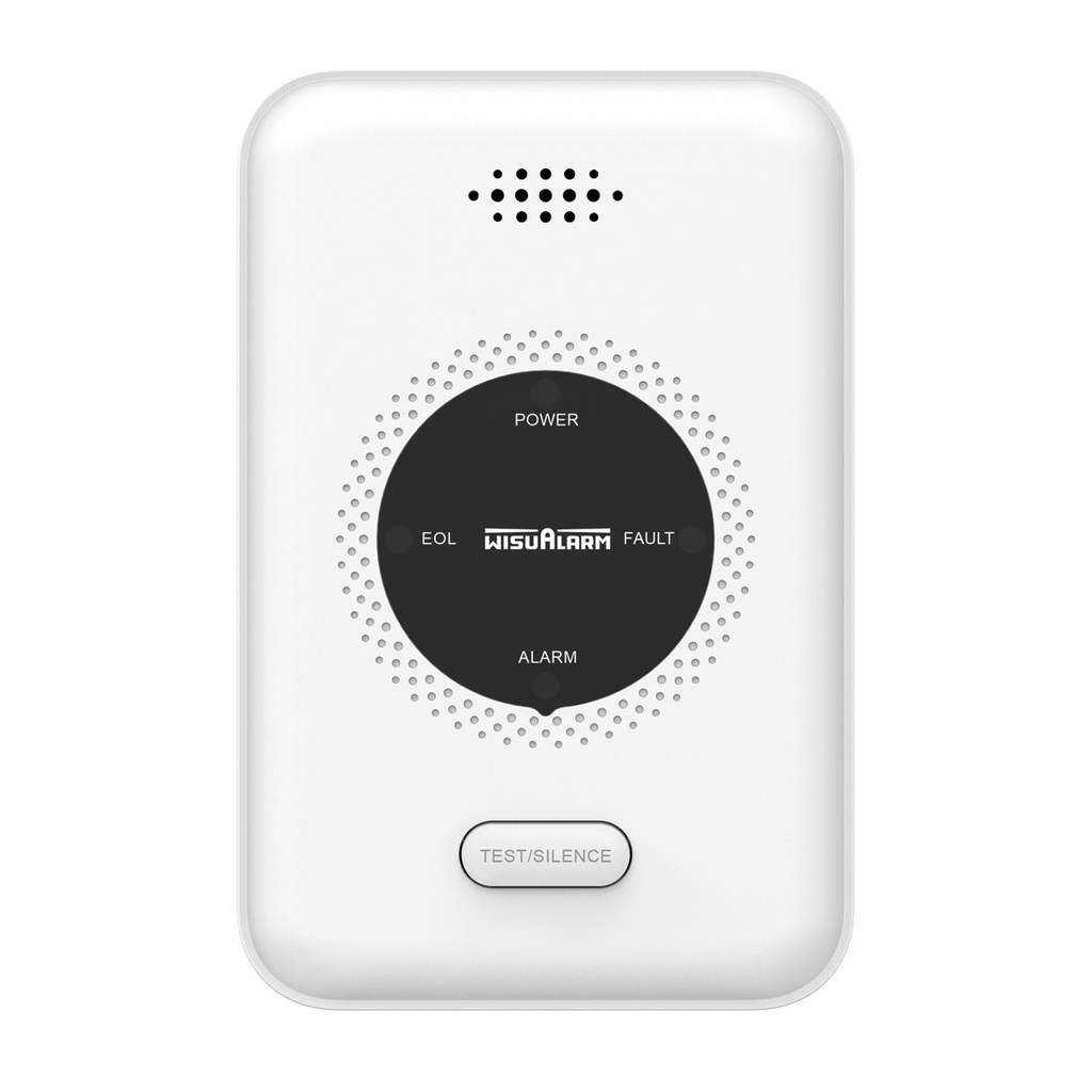 [DHI-HY-GA20A] Dahua - Alarma de Gas Natural Inalámbrica Interconectada de Metano Sensor de Semiconductor Interconexión de hasta 24 Dispositivos Volumen de Alarma 70 dB Interfaz de Salida de Válvula Interfaz de Salida de Relé Alimentación 12 VCC