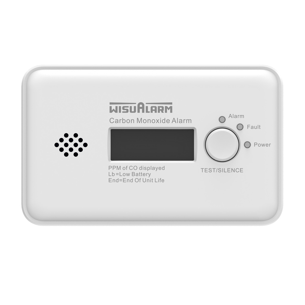 [DHI-HY-GC20C] Dahua - Detector de Monóxido de Carbono Autónomo con Sensor Electroquímico Figaro Batería de Litio de 10 Años de Duración Alarma Acústica de 85 dB a 3 Metros Indicadores LED de Estado de Funcionamiento Certificación EN 50291-1:2018...