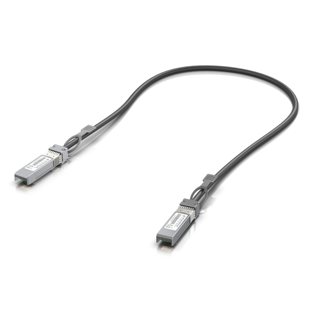 [UACC-DAC-SFP28-0.5M] Ubiquiti - Cable de Conexión Directa (DAC) SFP+ de 25 Gbps [0.5 metros]