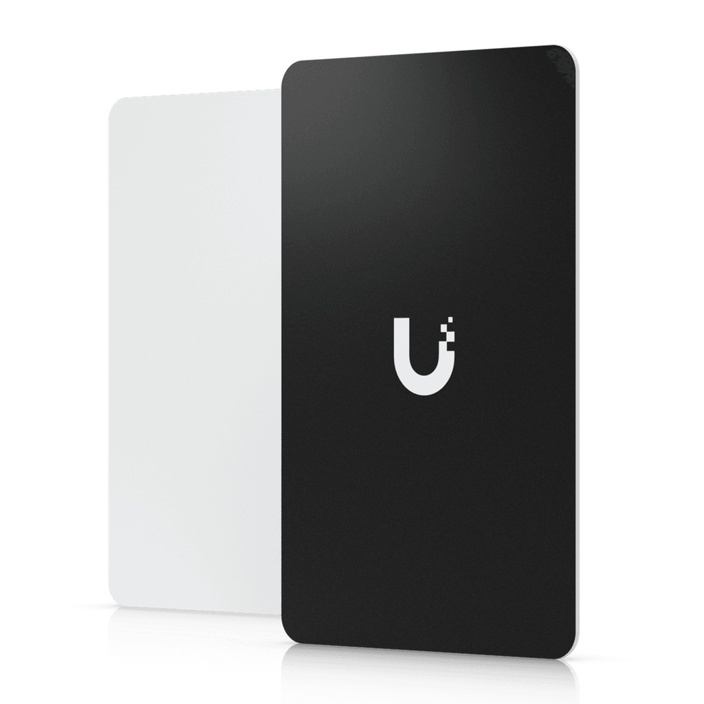[UA-Card-W-10] Ubiquiti - Tarjetas NFC de Alta Seguridad para Control de Acceso UniFi Encriptación Multicapa Anticlonación Asignables a Usuarios y Visitantes [10 unidades]