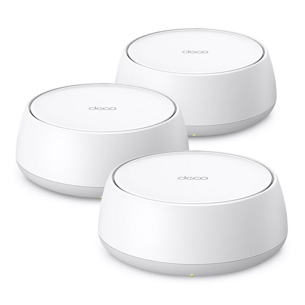 [BE22-3PACK] TP-Link - Router Inalámbrico Wi-Fi 7 Mesh IA Doble Banda de 3.6 Gbps 2 Puertos Gigabit BE3600 WiFi7 [3 Unidades]
