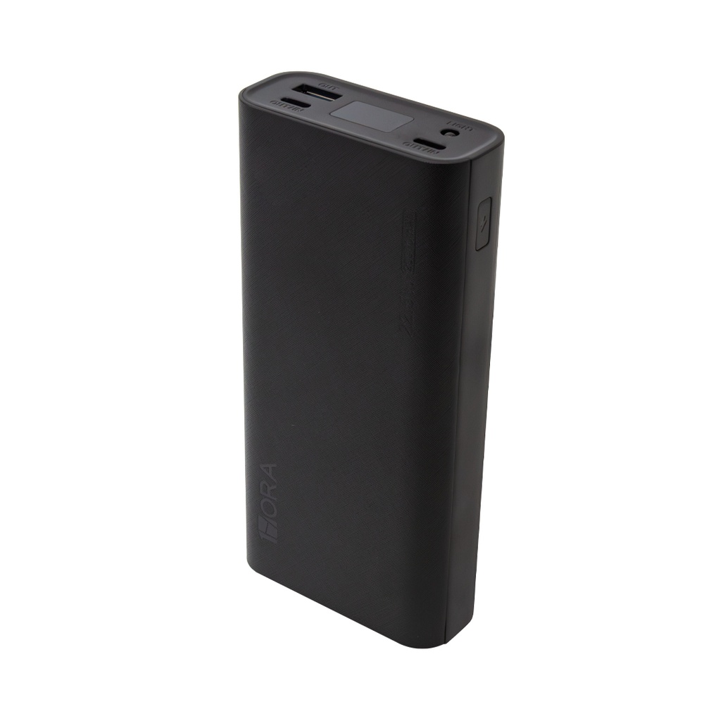 [GAR158-BLACK] 1Hora - Bateria Portatil Power Bank 20.000 mAh 22.5W Max [Negro]