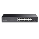 [MS116GS] Mercusys - Switch de Escritorio/Rack de 16 Puertos Gigabit