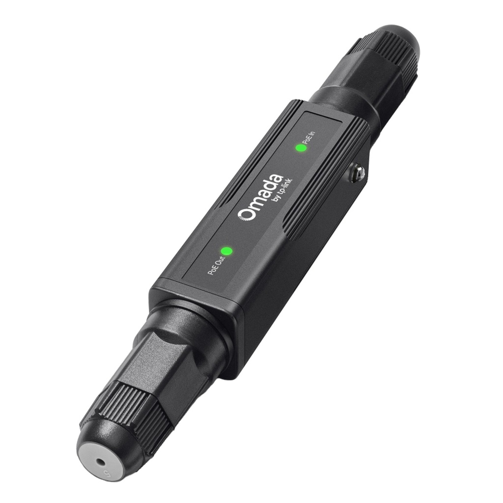 [POE20E-Outdoor] TP-Link - Extensor de Conexión de Red PoE/PoE+ hasta 500m 2 x Puertos RJ45 de 10/100/1000 Mbps hasta 30W [Omada]