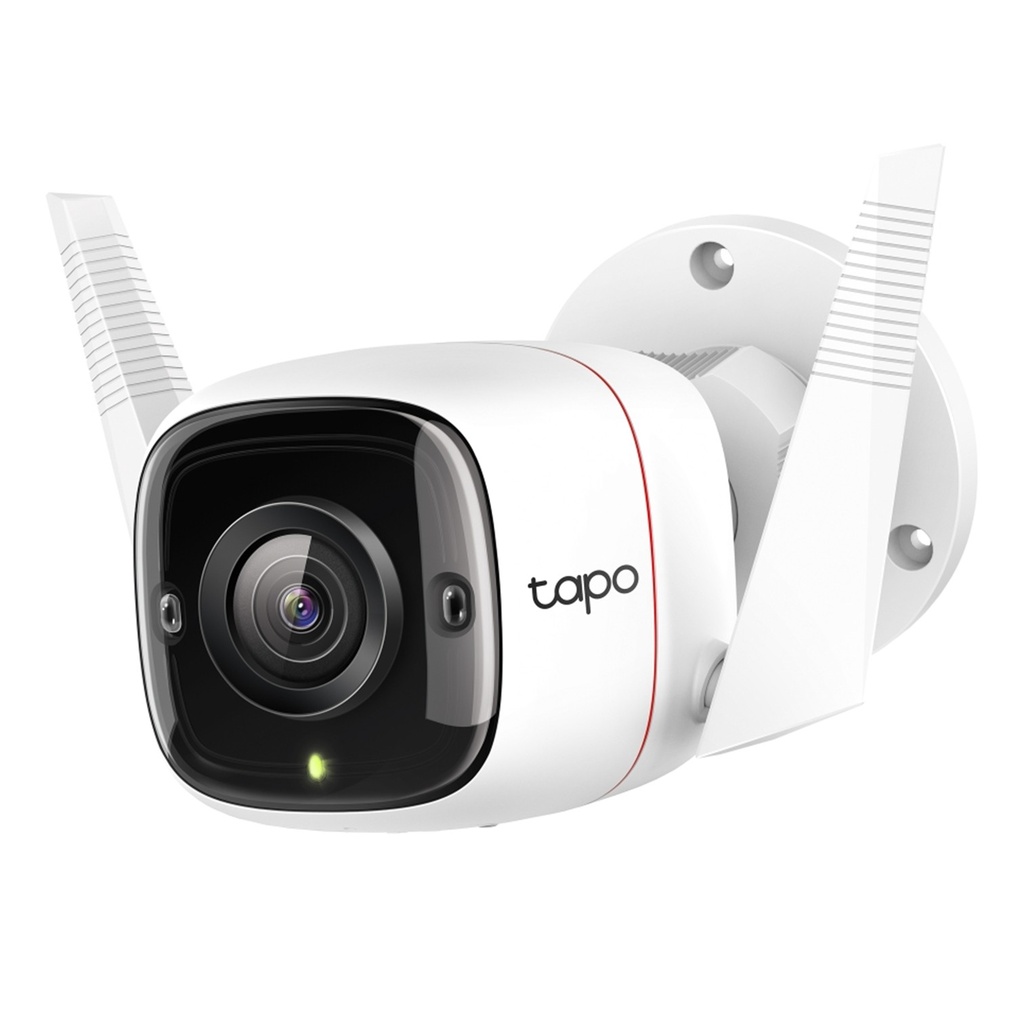 [C310] TP-Link - Cámara Wi-Fi 3MP con Detección IA Audio Bidreccional Conexión por cable o Wi-Fi Visión Nocturna para Exteriores [Tapo]