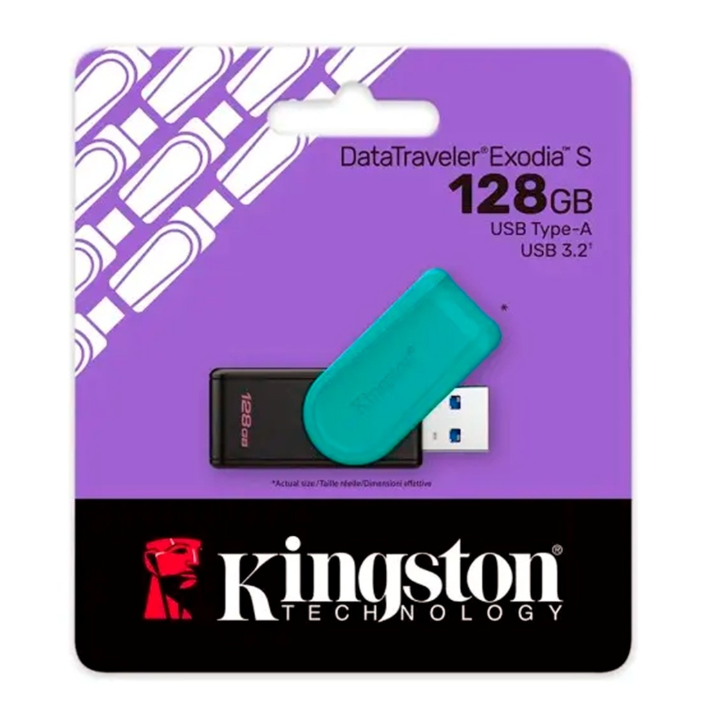 [DTXS/128GB] Kingston - Pendrive DT Exodia S 128Gb Unidad Flash USB 3.2
