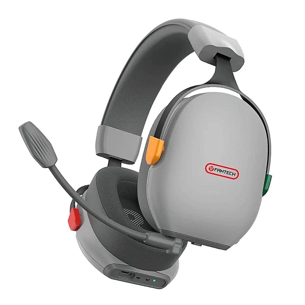 [WHG06-GY] Fantech - Audifonos Carbon PRO Headsets Inalambricos [Gris]