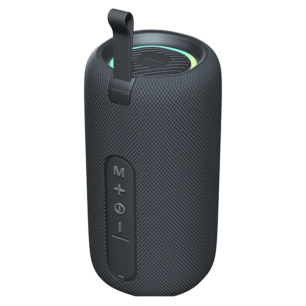[BS158-BK] Fantech - Corneta Portátil RGB NeraBox Inalámbrica Bluetooth 10W [Negro]