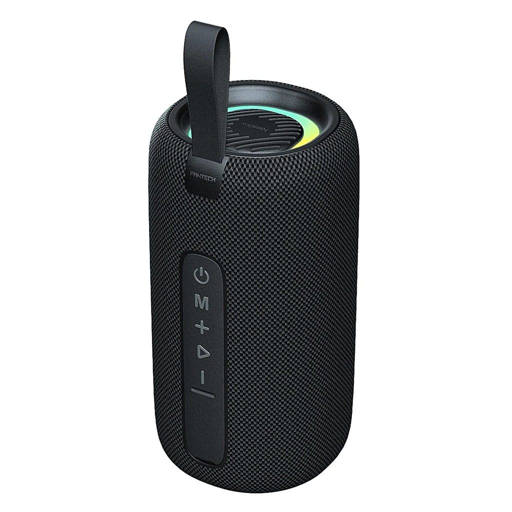 [BS159-BK] Fantech - Corneta Portátil RGB NeraBox Inalámbrica Bluetooth 10W [Negro]